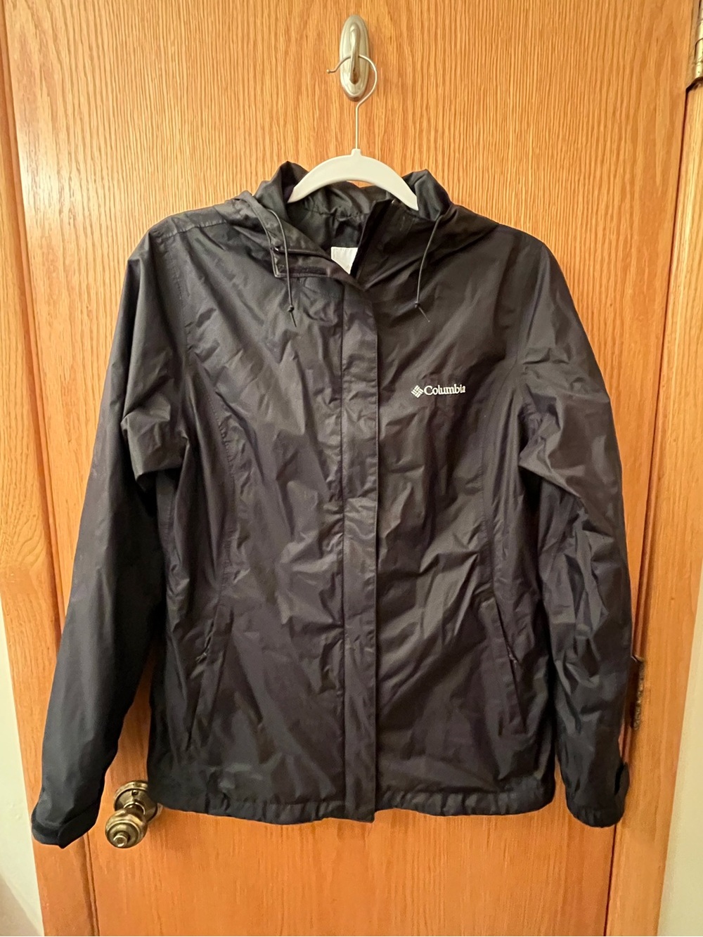 ♥️ ▪️Columbia light Jacket Packable Black Woman’s size Medium ▪️♥️
